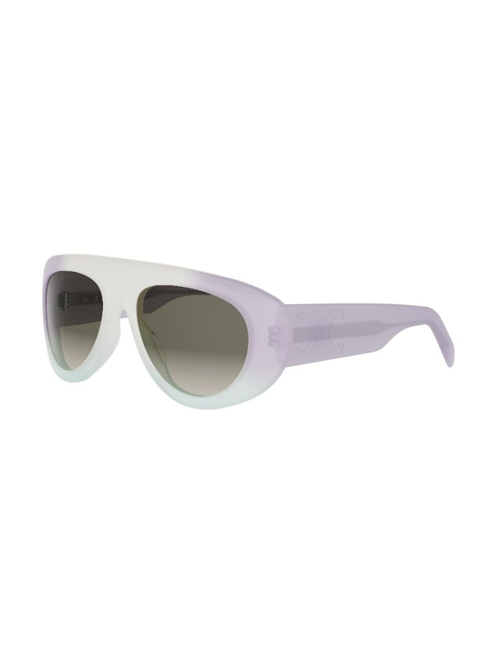 New CELINE Women's Sunglasses Acetate Frame TRIOMPHE STAMP CL40340U 80F 57
